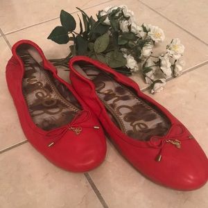 Sam Edelman leather flats!